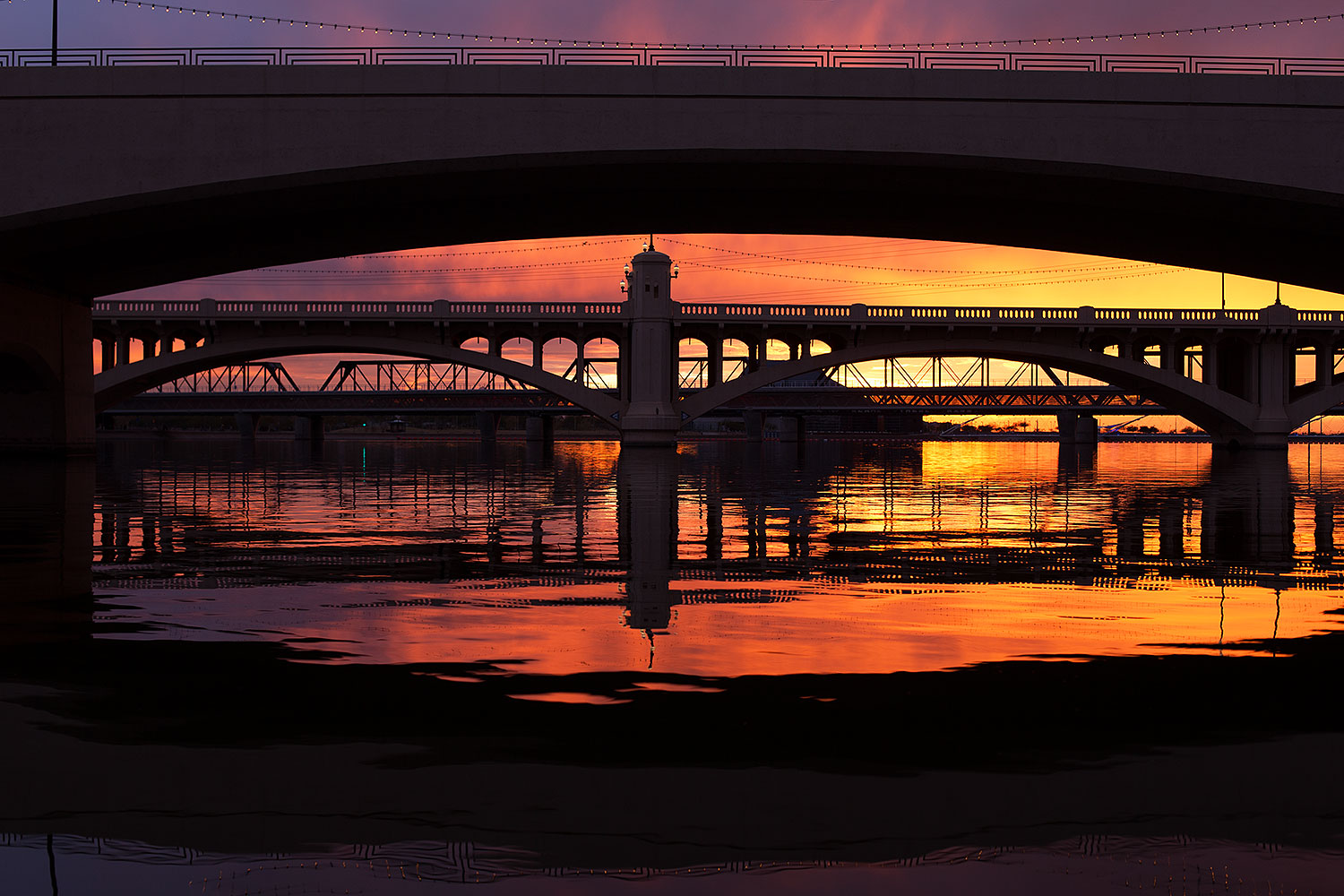 2013-02-03-tempe-sunset-bridge-23217